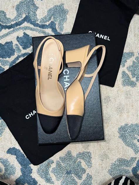 chanel like heels|authentic Chanel heels.